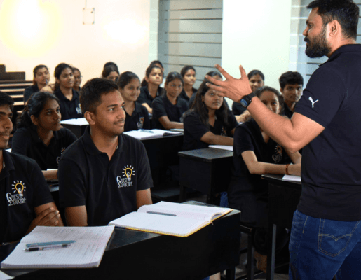 Deepak Sir teaching in a Quest Educare classroom
