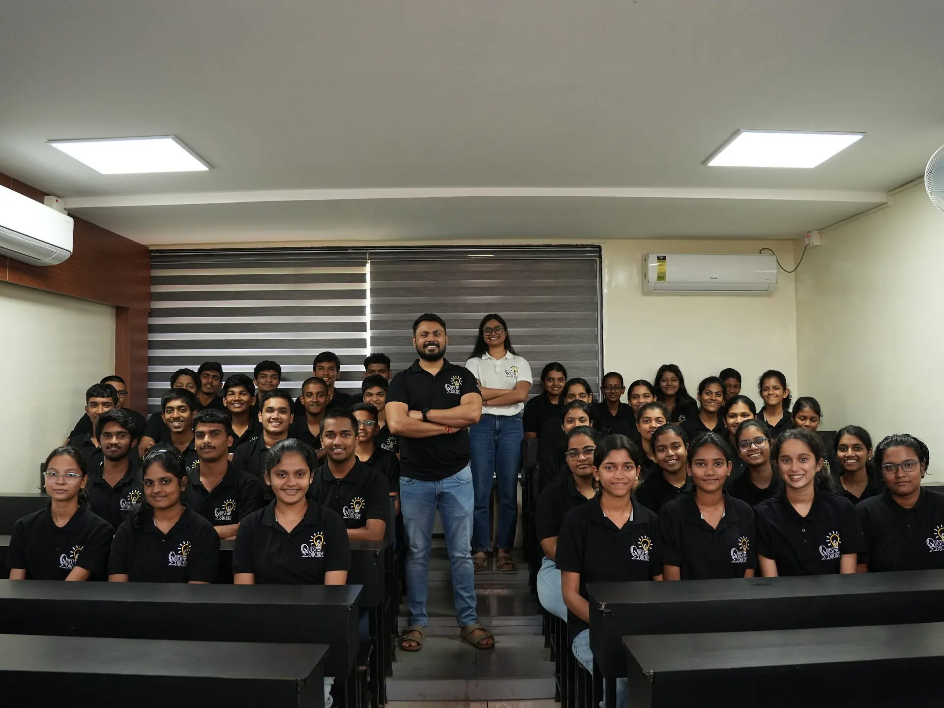 Students in a Quest Educare classroom